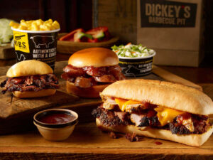 Dickey's bbq meal